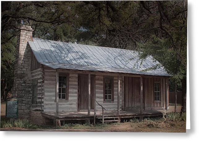 Glen Rose Cabin In Color Photograph By Lezlie Faunce