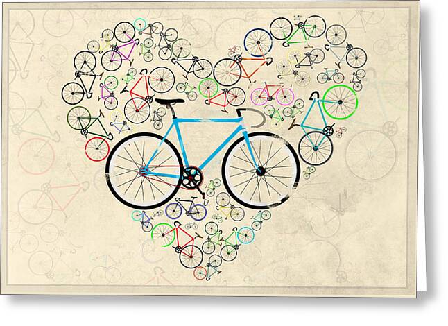 Old Bicycle Greeting Cards