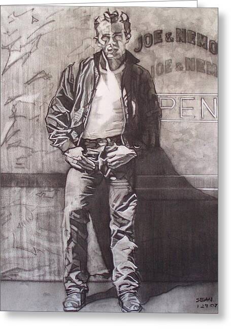 James Dean Drawing by Sean Connolly