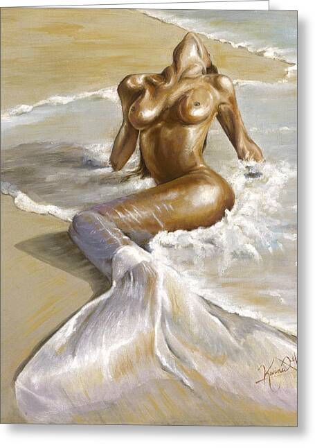 Front Nude Greeting Cards