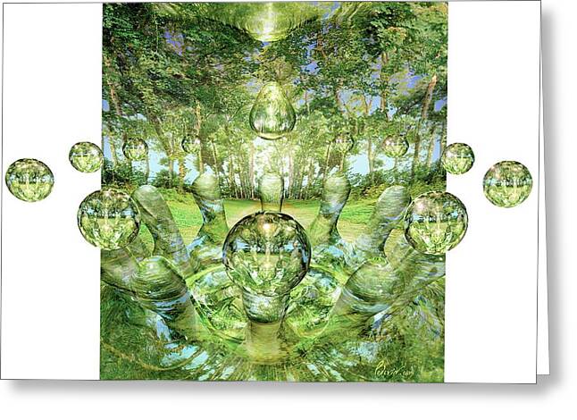 Parallel Universes Greeting Card