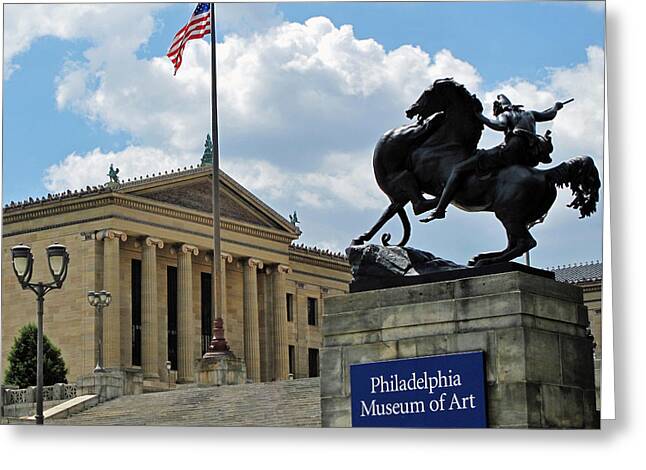 Philadelphia Tourist Sites Greeting Cards