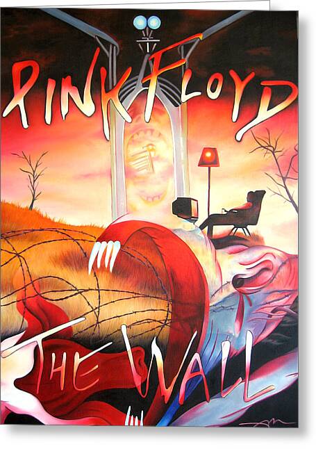 Roger Waters Paintings Greeting Cards