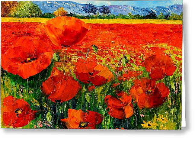 Poppies Graphics Digital Art Greeting Cards