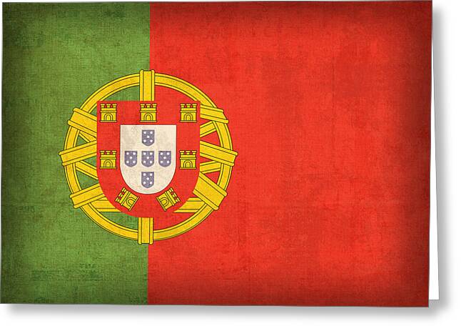 Portuguese Flag Greeting Cards