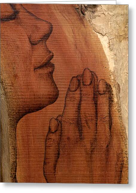 Pyrography Photos Greeting Cards