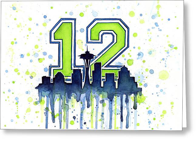 Seahawks Greeting Cards