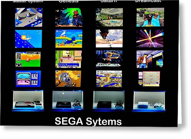 Sega Genesis Greeting Cards