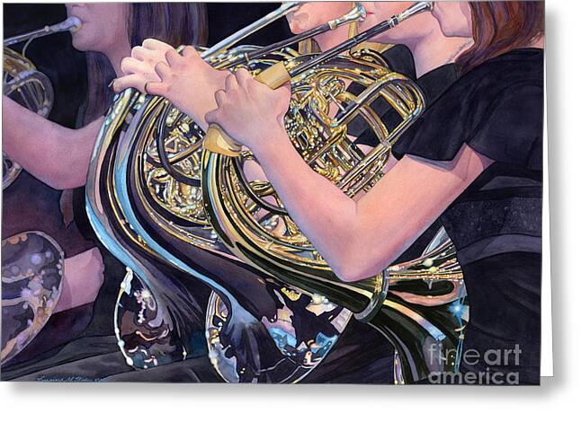 French Horn Greeting Cards