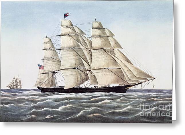 Clipper Ships Greeting Cards