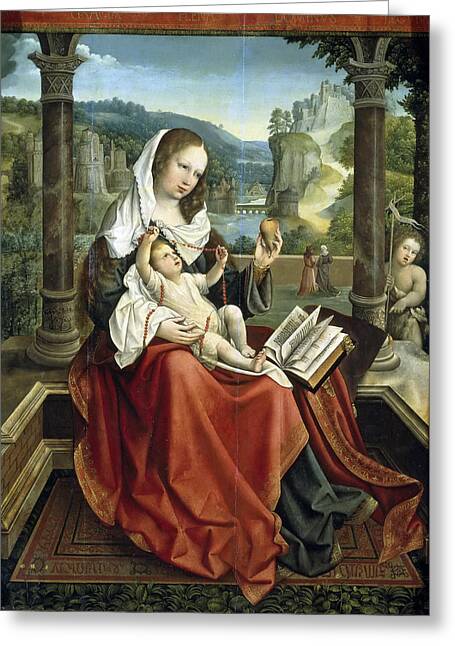 Madonna And Child Greeting Cards (Page #15 of 35) | Fine Art America