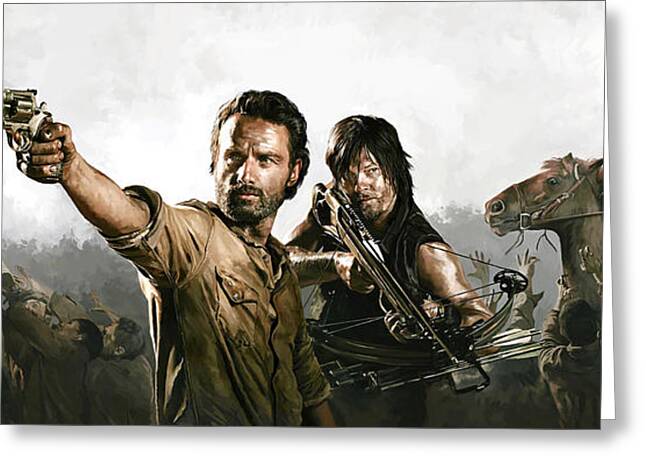 The Walking Dead Greeting Cards