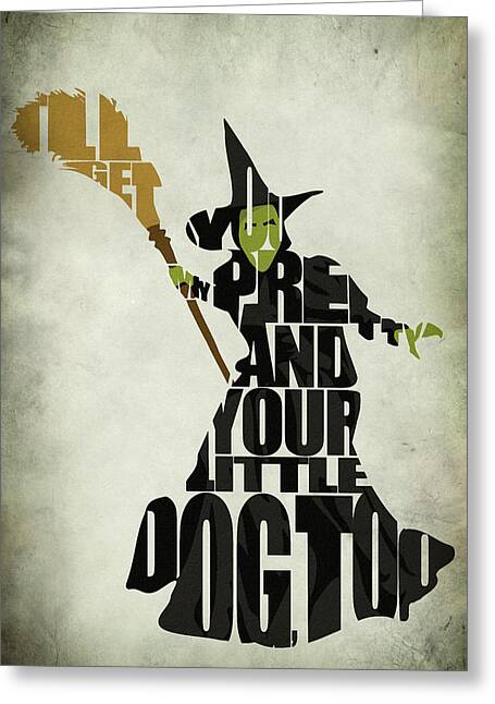 Wicked Witch Greeting Cards