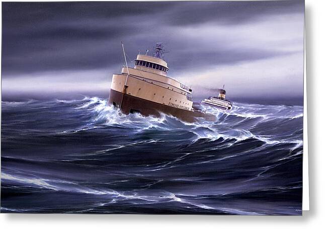 Freighters Greeting Cards