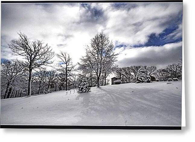 Winter Scenery Greeting Cards