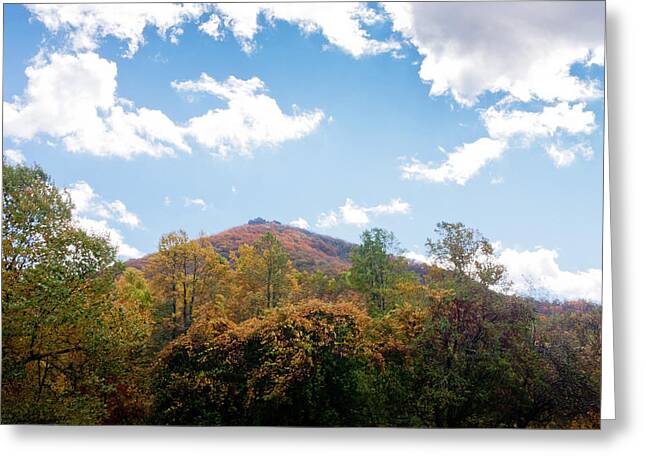 Colors On The Blue Ridge Greeting Card