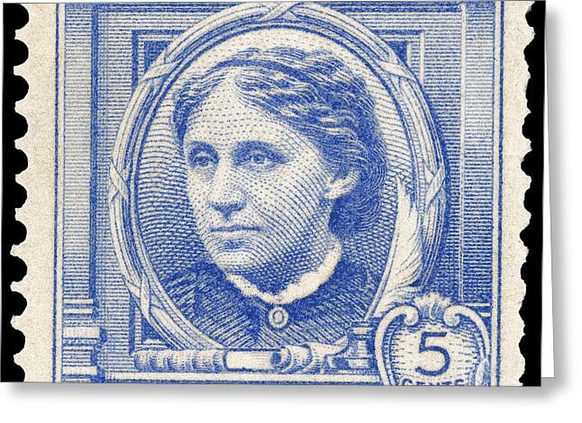 Louisa May Alcott Postage Stamp Greeting Cards