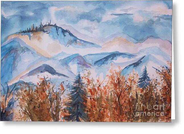 Squaw Butte Paintings Greeting Cards