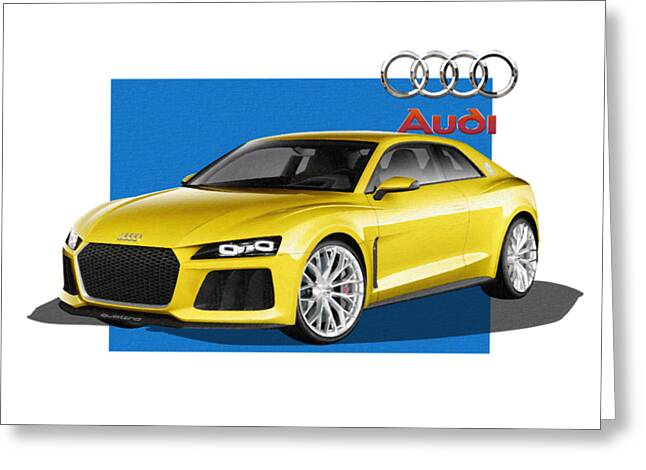 Audi Greeting Cards for Sale - Mobile Prints