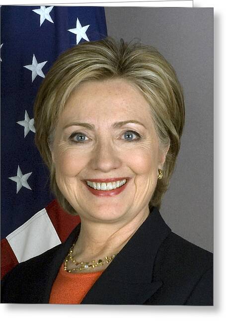 Hillary Clinton Greeting Cards