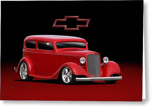 1934 Chevy Greeting Cards