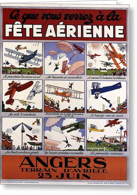 Airshows Greeting Cards