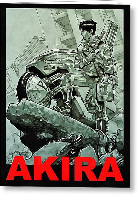 Akira Greeting Card for Sale by smileyna