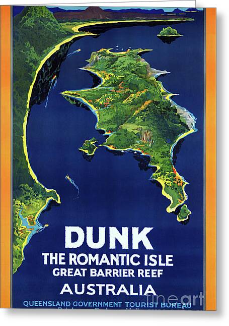 Dunk Island Mixed Media Greeting Cards