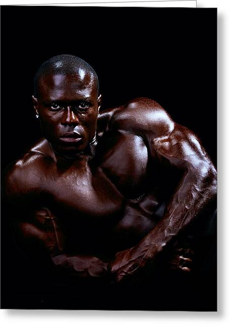 Black Male Fitness Model Photograph by Val Black Russian Tourchin