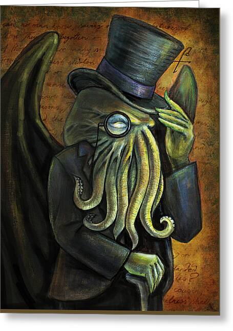 The Call of Cthulhu Painting by James Garcia - Pixels