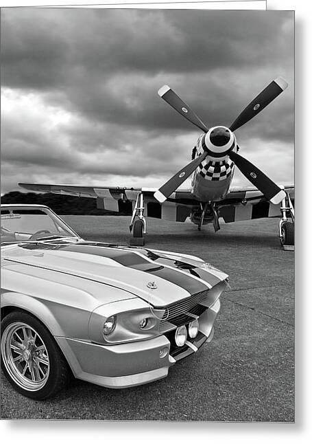 Wings And Wheels Greeting Cards