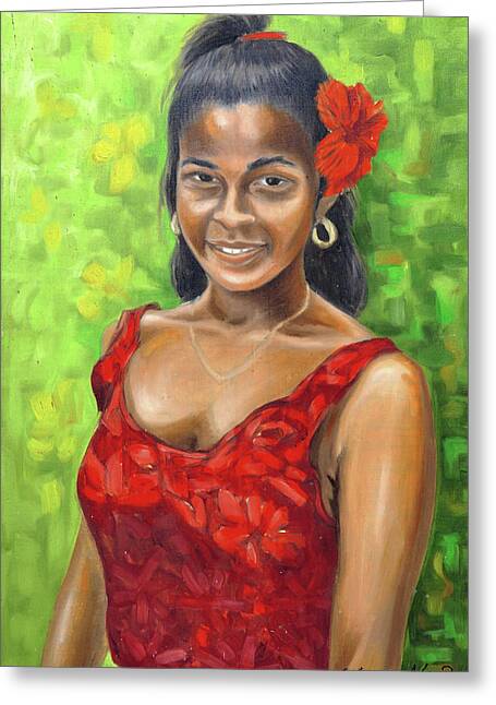 Ella Es Caribe Painting by Samuel Lind