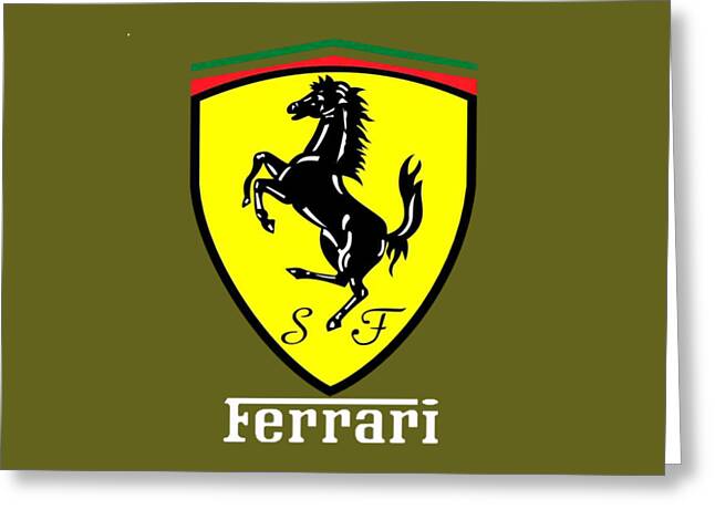 Ferrari Logo Greeting Cards for Sale - Pixels