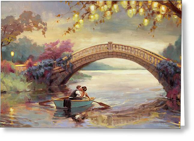 Floating Couple Greeting Cards