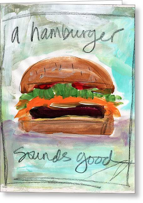 Hamburger Restaurant Greeting Cards