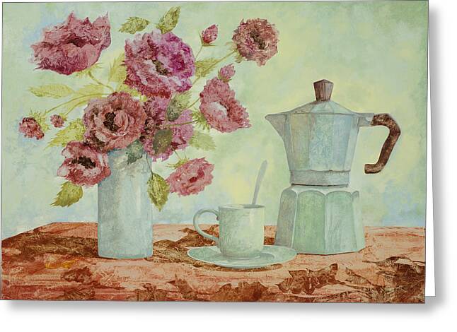 Cup Paintings Greeting Cards
