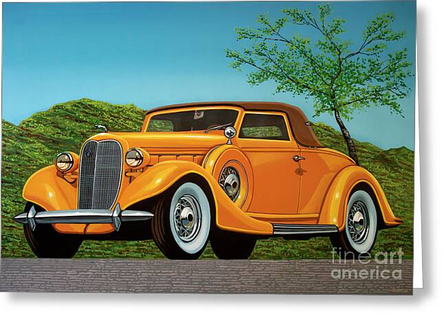 1935 Ford Coupe Greeting Cards