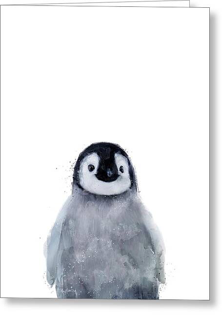 11028 Kaiser Penguin Postcard Animal Postcard Penguins Antarctic Funny Greeting Card for Collectors and Children