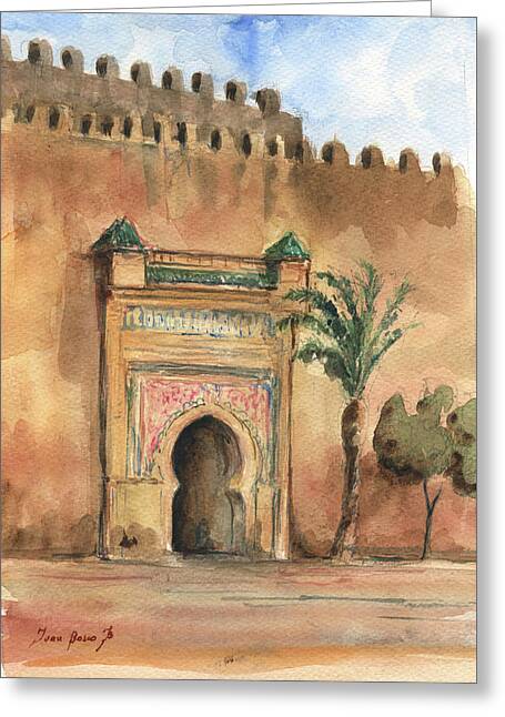 Morocco Greeting Cards