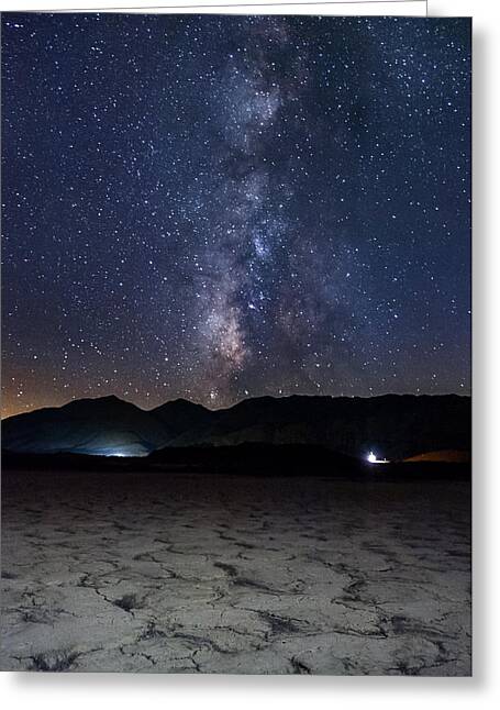 Dry Lake Bed Greeting Cards