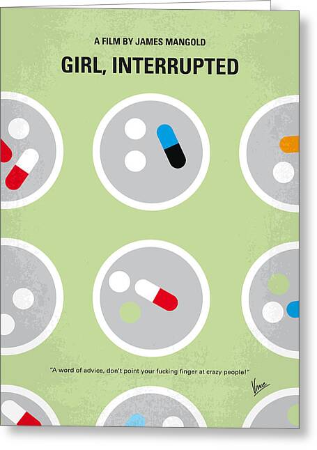 Girl Interrupted Greeting Cards