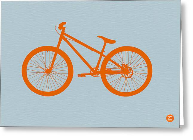 Riding Bike Digital Art Greeting Cards