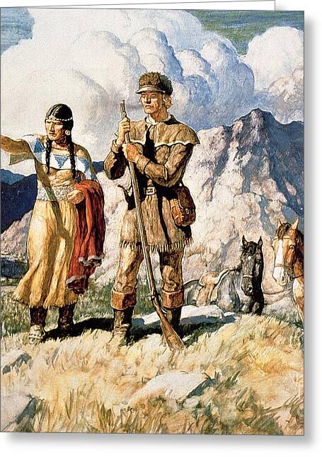 Lewis And Clark Greeting Cards for Sale - Fine Art America