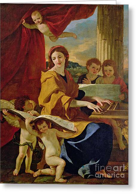 Poussin Greeting Cards