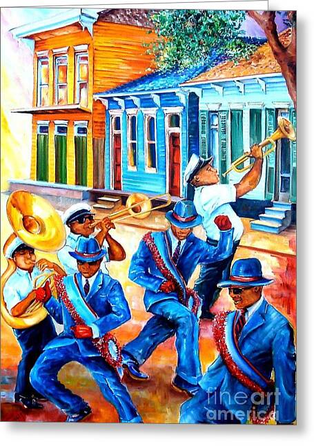 Brass Band Greeting Cards