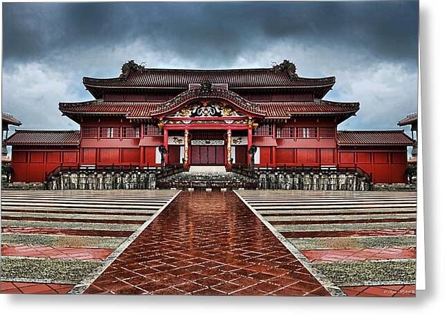 Shuri Castle Greeting Cards