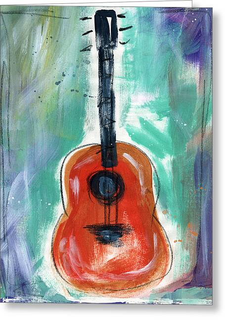 Music Paintings Greeting Cards