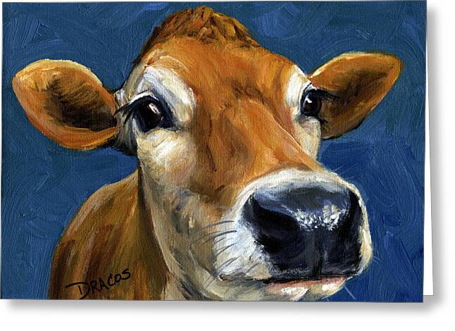 Jersey Cow Greeting Cards