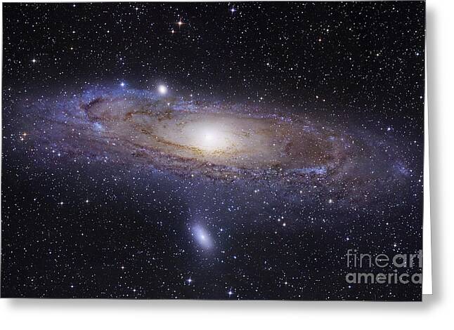 Andromeda Galaxy Greeting Cards