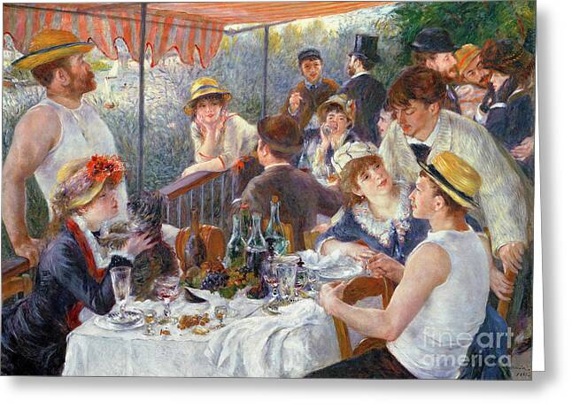 Pierre Auguste Renoir Greeting Cards